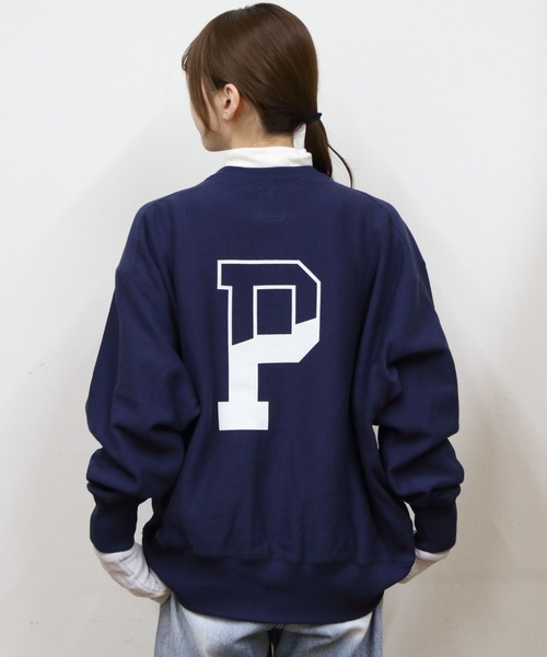 Sanca（サンカ）の「Sanca/サンカ　プロパティークルースウェット　PROPERTY CREW SWEAT（スウェット・メンズ・グレー/インディゴブルー・2/3）」の13枚目の写真
