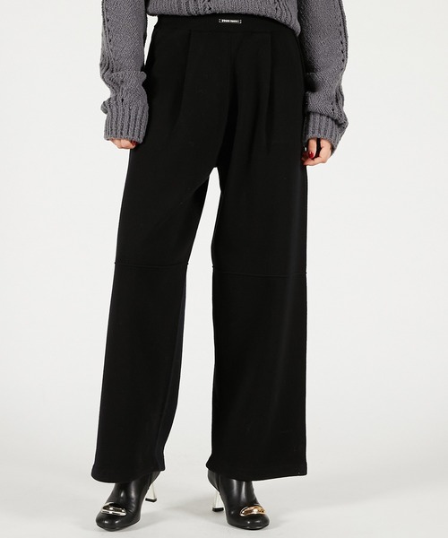 ワイドニットパンツ / Wide Knit Pants（その他パンツ）｜PRANK
