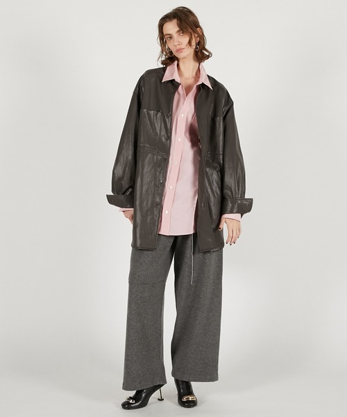 PRANK PROJECT（プランクプロジェクト）の「ワイドニットパンツ / Wide Knit Pants（その他パンツ・レディース・ホワイト/グレー/ブラック・36/38）」の10枚目の写真