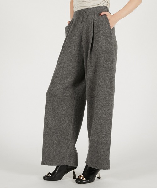 ワイドニットパンツ / Wide Knit Pants（その他パンツ）｜PRANK