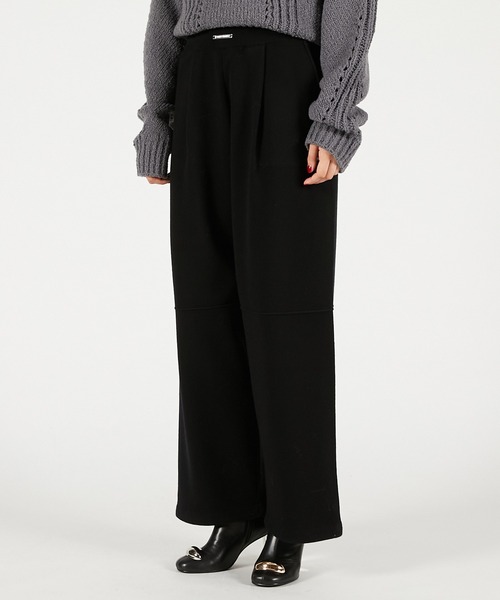 ワイドニットパンツ / Wide Knit Pants（その他パンツ）｜PRANK