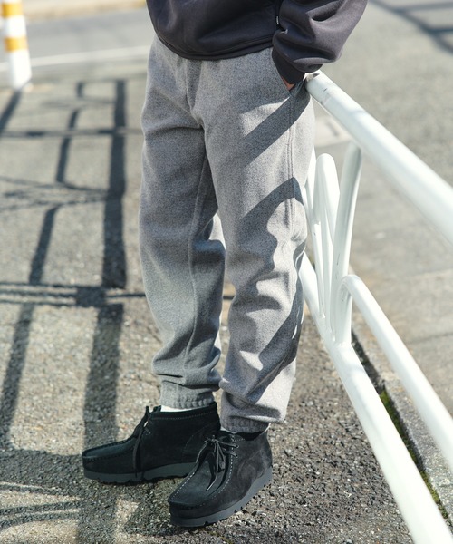 BEAMS HEART(ビームスハート)の「メルトン スポーティ イージーパンツ(その他パンツ・メンズ・グレー/チャコールグレー・MEDIUM/LARGE/SMALL)」の1枚目の写真