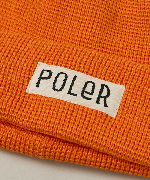POLeR(ポーラー)の「【POLER / ポーラー】WORKERMAN BEANIE / ワーカーマン ビーニー(ニットキャップ/ビーニー・メンズ・ネイビー/エンジ/カーキ/ブラック/チャコールグレー/オレンジ・フリー)」の19枚目の写真
