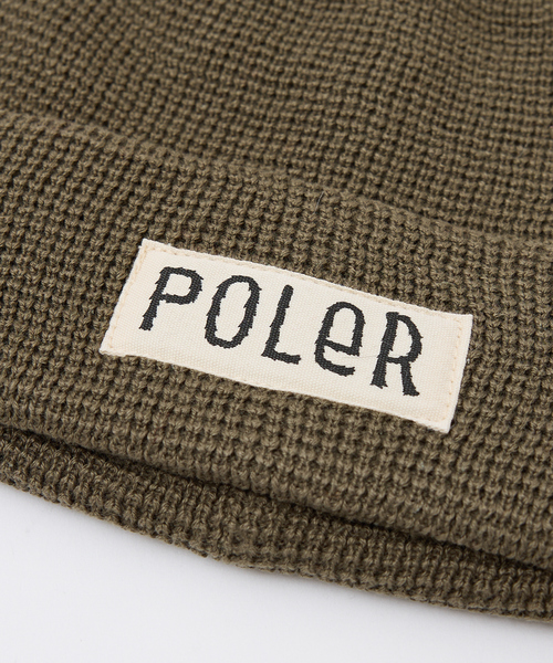 POLeR(ポーラー)の「【POLER / ポーラー】WORKERMAN BEANIE / ワーカーマン ビーニー(ニットキャップ/ビーニー・メンズ・ネイビー/エンジ/カーキ/ブラック/チャコールグレー/オレンジ・フリー)」の14枚目の写真