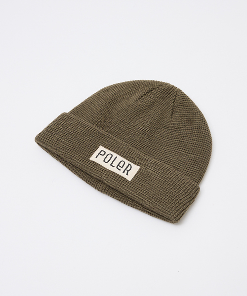 POLeR(ポーラー)の「【POLER / ポーラー】WORKERMAN BEANIE / ワーカーマン ビーニー(ニットキャップ/ビーニー・メンズ・ネイビー/エンジ/カーキ/ブラック/チャコールグレー/オレンジ・フリー)」の13枚目の写真