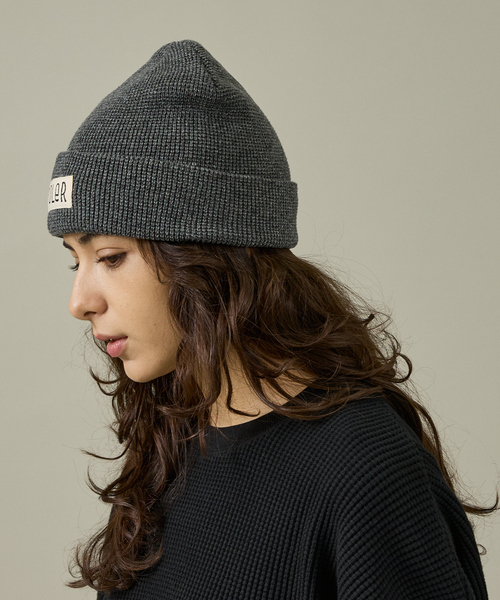 POLeR(ポーラー)の「【POLER / ポーラー】WORKERMAN BEANIE / ワーカーマン ビーニー(ニットキャップ/ビーニー・メンズ・ネイビー/エンジ/カーキ/ブラック/チャコールグレー/オレンジ・フリー)」の11枚目の写真