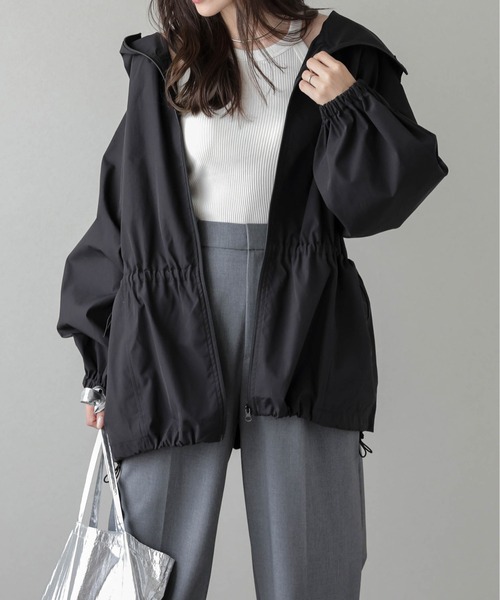 AMELY(エミリー)の「バルーンシルエットマウンテンパーカー(マウンテンパーカー・レディース・ライトベージュ/ブラック/ライトグレー/ブラウン・フリー)」の19枚目の写真