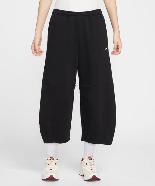 NIKE(ナイキ)の「ナイキ スポーツウェア フェニックス フリース ウィメンズ ルーズ ミッドライズ バレルパンツ / Nike Sportswear Phoenix Fleece Women's Loose Mid-Rise Barrel Pants IM7475-010 Black(スウェットパンツ・レディース・ブラック・XS/S/M/XL/L)」の7枚目の写真