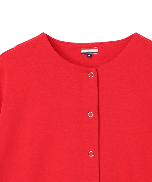 Petit Honfleur(プチオンフルール)の「リングドットカーディガン(カーディガン/ボレロ・レディース・ネイビー/グレー/レッド・L/M)」の6枚目の写真