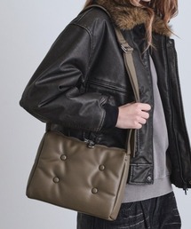 tk.TAKEO KIKUCHI（ティーケータケオキクチ）の「クッションミニショルダーバッグ（ショルダーバッグ）」