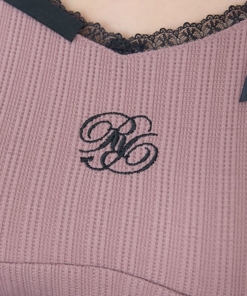 ROJITA（ロジータ）の「デコルテリボンロゴトップス（Tシャツ/カットソー・レディース・ホワイト/ブラック/ピンク・FREE）」の20枚目の写真