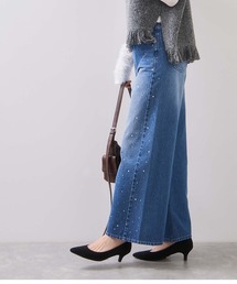 VIS | ビジューデニムパンツ(デニムパンツ)