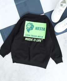 FUNALIVE（ファンアライブ）の「NESTA 裏起毛 オーバートレーナー ネスタブランド KIDS（スウェット）」