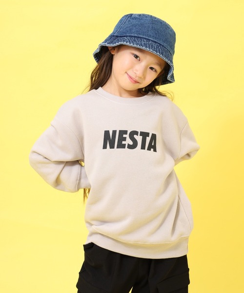 セール】NESTA 裏起毛 オーバートレーナー ネスタブランド KIDS