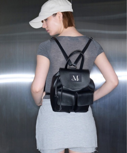 A'GEM/9 × .kom 『MUCENT/ムーセント』 AREN TWO POCKET LEATHER MINI