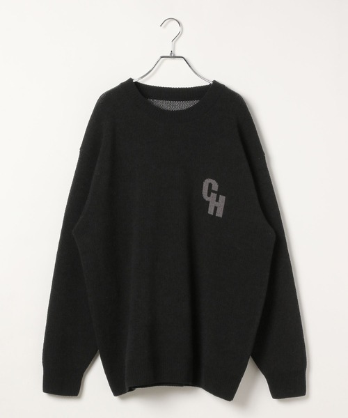 BAYFLOW（ベイフロー）の「【累計販売数10万枚突破！】HAPPYカラーニットプルオーバー25（ニット/セーター・メンズ・オフホワイト/ブラック/ピンク/ブルー/オレンジ/ネイビー/ベージュ/レッド・SMALL/LARGE/MEDIUM）」の12枚目の写真