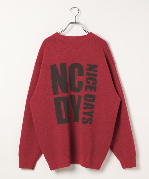 BAYFLOW（ベイフロー）の「【累計販売数10万枚突破！】HAPPYカラーニットプルオーバー25（ニット/セーター・メンズ・オフホワイト/ブラック/ピンク/ブルー/オレンジ/ネイビー/ベージュ/レッド・SMALL/LARGE/MEDIUM）」の17枚目の写真