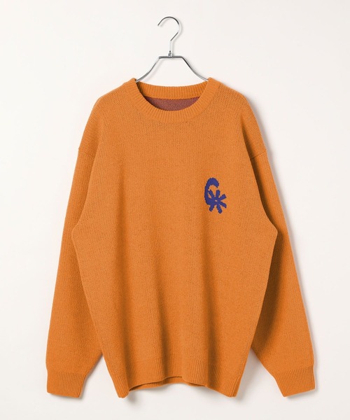 BAYFLOW（ベイフロー）の「【累計販売数10万枚突破！】HAPPYカラーニットプルオーバー25（ニット/セーター・メンズ・オフホワイト/ブラック/ピンク/ブルー/オレンジ/ネイビー/ベージュ/レッド・SMALL/LARGE/MEDIUM）」の20枚目の写真