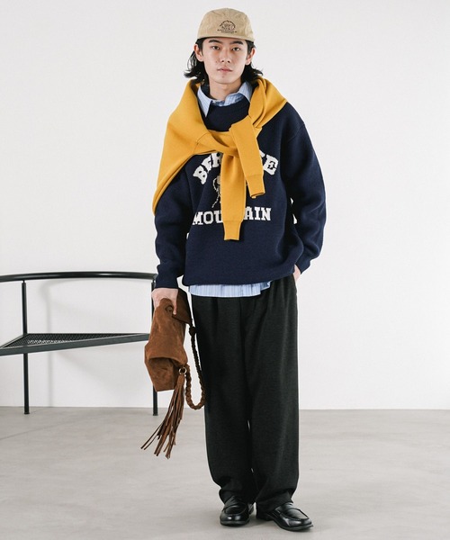 セール】【累計販売数10万枚突破！】HAPPYカラーニットプルオーバー25