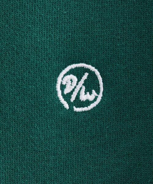 TAKEO KIKUCHI（タケオキクチ）の「◆【LIMITED】ワンポイント刺繍スウェットパーカー（パーカー・メンズ・ブラック/ブルー系その他/ホワイト/ライトグレー/モスグリーン・02/03/04）」の6枚目の写真