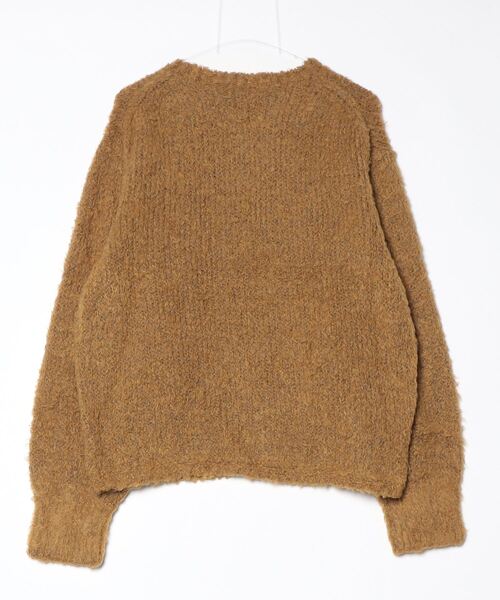 ANTHEM A(アンセムエー)の「【ANTHEM A】 MIXFUR MOLEKNIT CREWNECK(ニット/セーター・メンズ・ブラック/ゴールド・LARGE)」の10枚目の写真