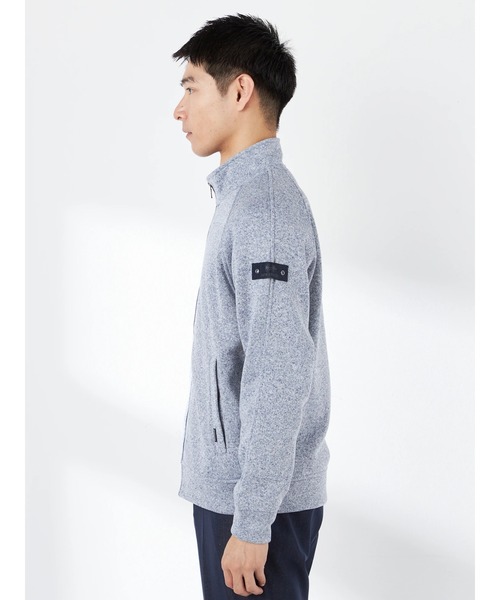 McGREGOR(マックレガー)の「ニットフリースブルゾン(カーディガン/ボレロ・メンズ・ブルー系その他2/ネイビー・L/M/XL)」の4枚目の写真