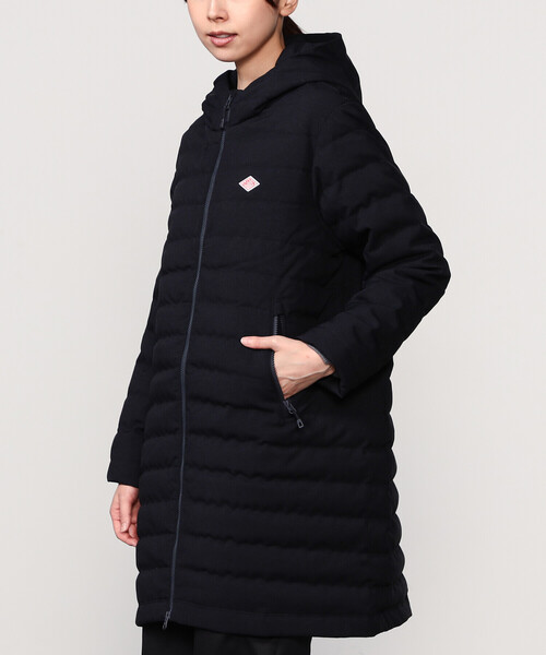 DANTON | ウールライク ミドルダウンフードコート WOMEN（ダウン