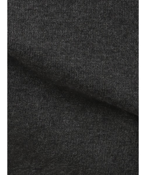 SUIT SQUARE(スーツスクエア)の「タートルネックニット ウォッシャブル ウールブレンド天竺 無地 オフィニット(Tシャツ/カットソー・メンズ・グレー/オフホワイト・LL/L/M/S)」の16枚目の写真