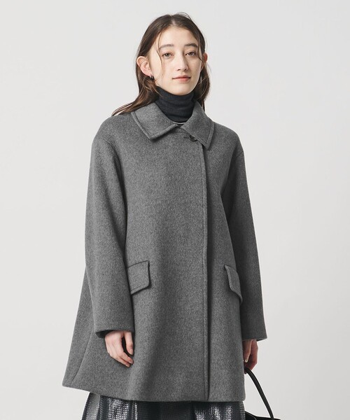 2WAYカラー ミドルコート（ステンカラーコート）｜UNITED ARROWS