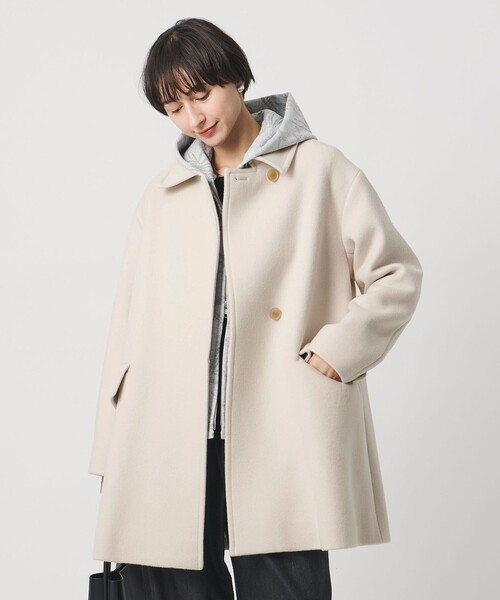 2WAYカラー ミドルコート（ステンカラーコート）｜UNITED ARROWS