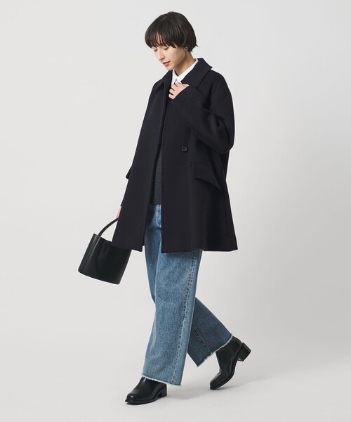 2WAYカラー ミドルコート（ステンカラーコート）｜UNITED ARROWS