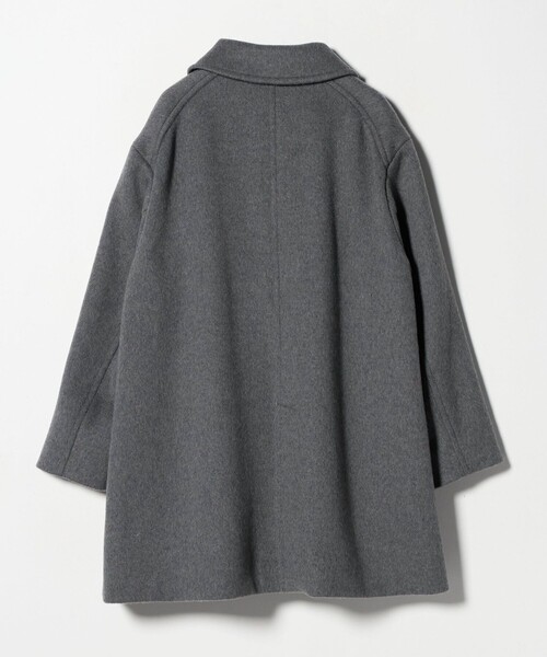 UNITED ARROWS(ユナイテッドアローズ)の「2WAYカラー ミドルコート(ステンカラーコート・レディース・オフホワイト/グレー系/ネイビー・36/38/34)」の22枚目の写真