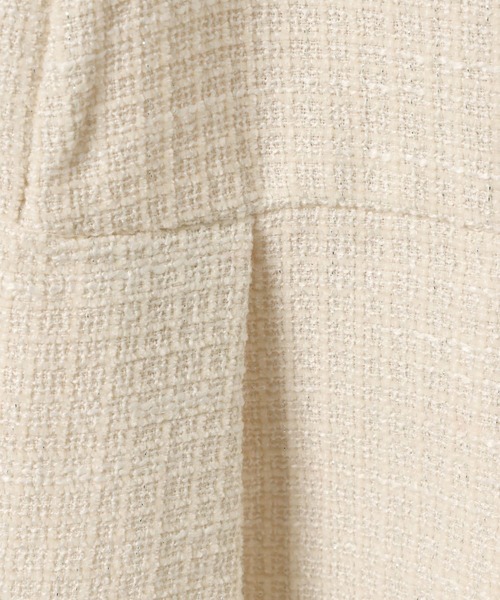 repipi armario（レピピ アルマリオ）の「【セレモニー】ガーリーツイードワンピース（ワンピース・キッズ・サックスブルー/アイボリー・LARGE/MEDIUM/SMALL）」の11枚目の写真