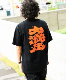 Perushu × NFL コラボナイロンスタンドネックアノラックブルゾン