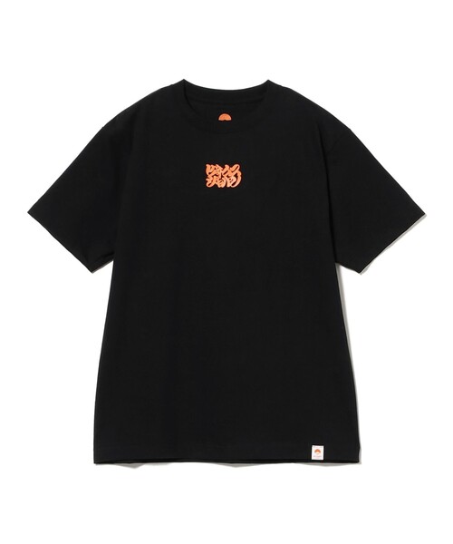 BEAMS JAPAN(ビームス ジャパン)の「大満足 髭文字Tシャツ(Tシャツ/カットソー・レディース・ブラック・LARGE/SMALL/MEDIUM/X-LARGE)」の2枚目の写真