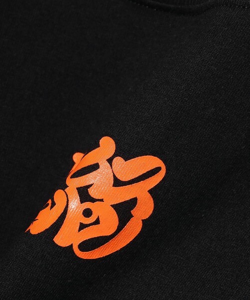 BEAMS JAPAN(ビームス ジャパン)の「大満足 髭文字Tシャツ(Tシャツ/カットソー・レディース・ブラック・LARGE/SMALL/MEDIUM/X-LARGE)」の6枚目の写真