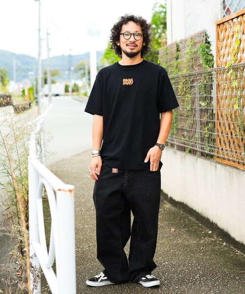 BEAMS JAPAN(ビームス ジャパン)の「大満足 髭文字Tシャツ(Tシャツ/カットソー・レディース・ブラック・LARGE/SMALL/MEDIUM/X-LARGE)」の14枚目の写真