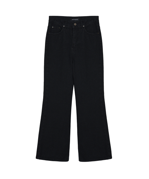 NICK&NICOLE(ニックアンドニコール)の「NICK NICOLE SEMI BOOTCUT PANTS_BLACK(その他パンツ・レディース・その他・SMALL/MEDIUM/LARGE)」の6枚目の写真