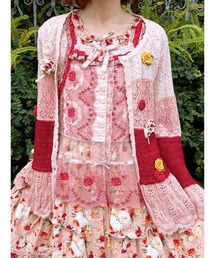 美品✿PINK HOUSE✿いちご装飾✿ボレロ✿カーディガン PINK HOUSE｜ピンクハウスのカーディガン/ボレロ通販 - ZOZOTOWN