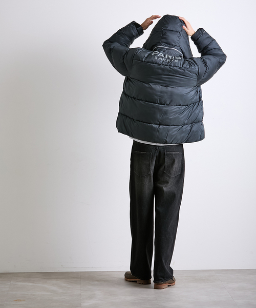 NIKE(ナイキ)の「【NIKE / ナイキ】PSG MNL TFFILLEDPUFFERJKT GXTA HM4232- 060(ダウンジャケット/コート・メンズ・ブラック・SMALL/MEDIUM/LARGE/X-LARGE)」の8枚目の写真