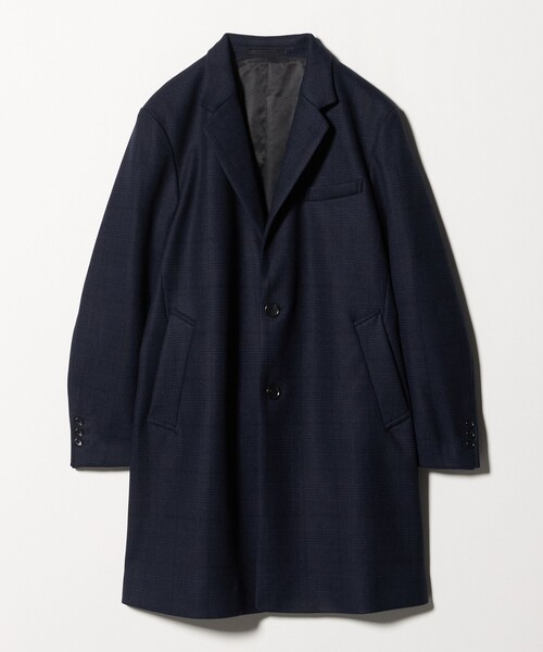 ニットメルトン シングルチェスターコート＜A DAY IN THE LIFE