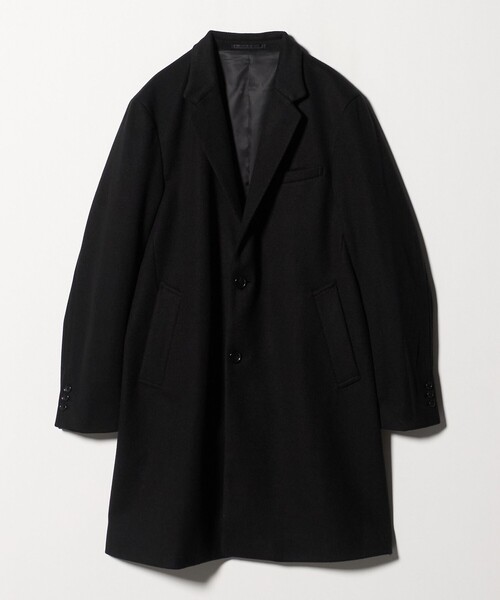 ニットメルトン シングルチェスターコート＜A DAY IN THE LIFE