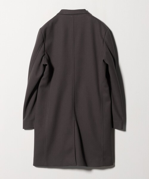 セール】ニットメルトン シングルチェスターコート＜A DAY IN THE LIFE