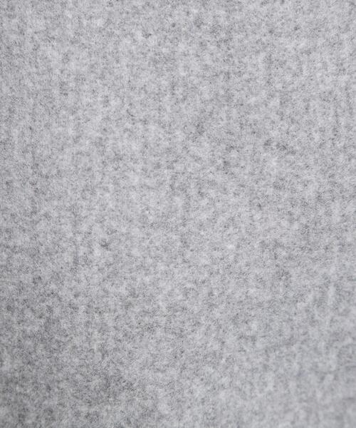 ITS'DEMO（イッツデモ）の「裏リブ襟付きコート（ステンカラーコート・レディース・ライトグレー/ライトベージュ/ブラウン系その他/アイボリー・00）」の17枚目の写真