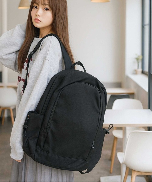 NOLITA LABORATORY(ノリータラボラトリー)の「【 NOLITA / ノリータ 】 シンプル ブラック リュック(バックパック/リュック・レディース・ブラック・FREE)」の1枚目の写真