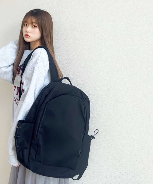 NOLITA LABORATORY(ノリータラボラトリー)の「【 NOLITA / ノリータ 】 シンプル ブラック リュック(バックパック/リュック・レディース・ブラック・FREE)」の14枚目の写真