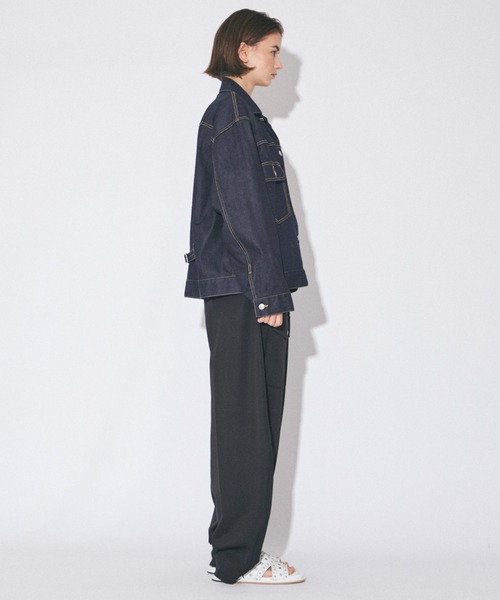 beautiful people(ビューティフルピープル)の「selvedge denim relax blouson(デニムジャケット・メンズ・インディゴブルー・40/38)」の9枚目の写真