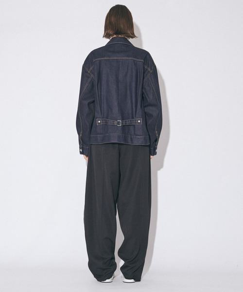 beautiful people(ビューティフルピープル)の「selvedge denim relax blouson(デニムジャケット・メンズ・インディゴブルー・40/38)」の10枚目の写真