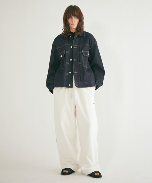 beautiful people(ビューティフルピープル)の「selvedge denim relax blouson(デニムジャケット・メンズ・インディゴブルー・40/38)」の4枚目の写真