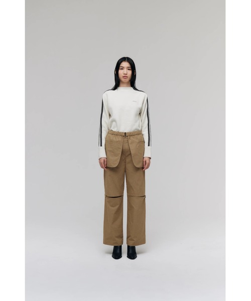 FELICITY（フェリシティ）の「Line Knit Tops（ニット/セーター・レディース・アイボリー/チャコール・2）」の19枚目の写真